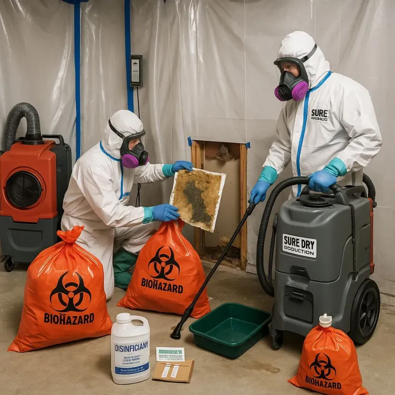 Contaminated Water Handling Protocols process in Cloverdale, VA