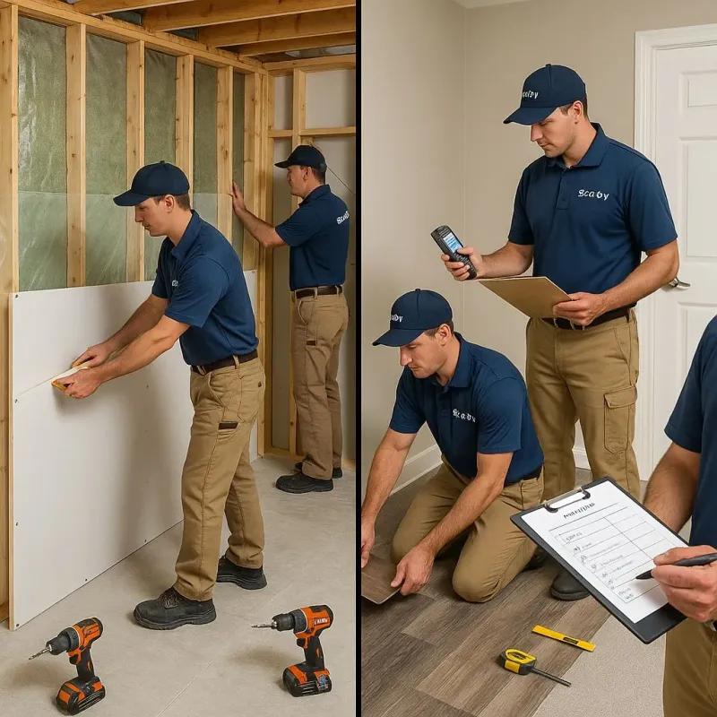 Repairs and Reconstruction process in Cloverdale, VA