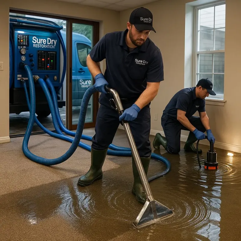 Water Extraction and Removal process in Cloverdale, VA